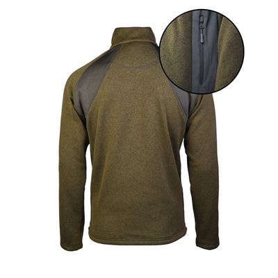 Sweat-shirt outdoor STRUCTURE-FLEECE VERT MIL-TEC® 10856801 2