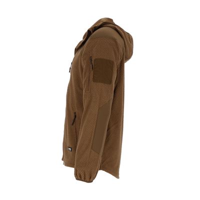 Sweat à capuche zippé en molleton DELTA COYOTE AB 10857003 5