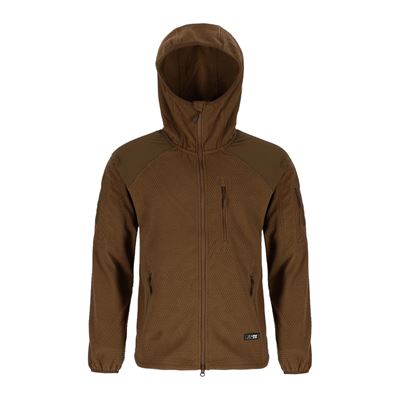 Sweat à capuche zippé en molleton DELTA COYOTE AB 10857003 4
