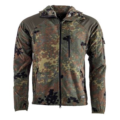 Sweat à capuche zippé en molleton DELTA FLECKTARN AB 10857021 4