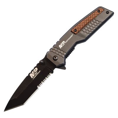 Couteau pliant 1085901 M&P TANTO lame combinée