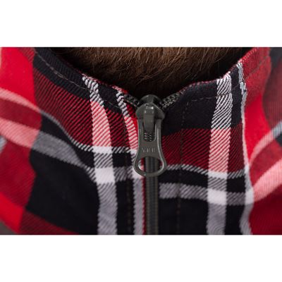 Chemise tactique en flanelle ROUGE INVADERGEAR 108601-035 6