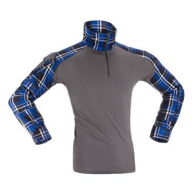 Chemise tactique en flanelle BLEUE INVADERGEAR 108601-700 2