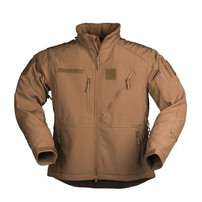 Veste softshell SCU 14 DARK COYOTE