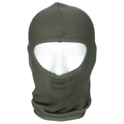Cagoule TACTICAL à une ouverture VERTE