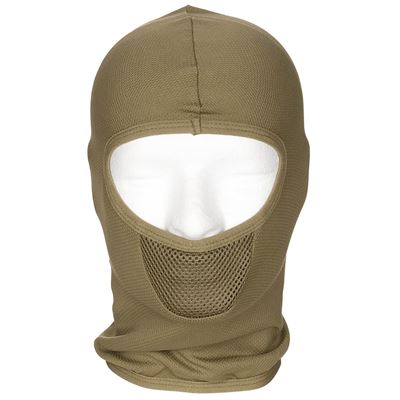 Cagoule TACTICAL à une ouverture COYOTE
