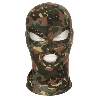 Cagoule en coton à 3 ouvertures FLECKTARN