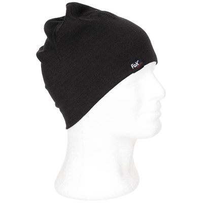 Bonnet BEANIE MERINO LITE NOIR