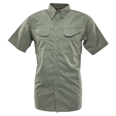 Chemise 24-7 FIELD à manches courtes rip-stop VERTE