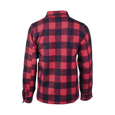 Chemise BOISÉRE à boutons ROUGE ET NOIR MIL-TEC® 10940010 2