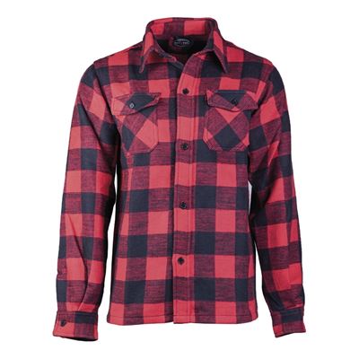 Chemise BOISÉRE à boutons ROUGE ET NOIR