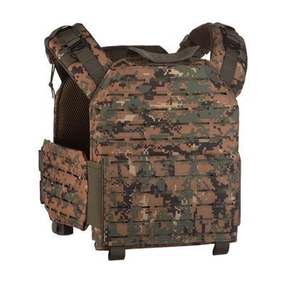 Gilet REAPER QRB Plate Carrier porte-plaques DIGITAL WOODLAND - MARPAT INVADERGEAR 1095672-66 2
