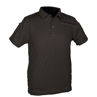 T-shirt/polo TACTICAL QUICK DRY à manches courtes NOIR