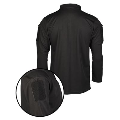 T-shirt/polo TACTICAL QUICK DRY à manches longues NOIR MIL-TEC® 10962002 2