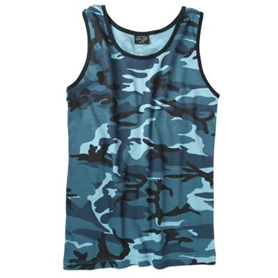 Débardeur SKY BLUE CAMO