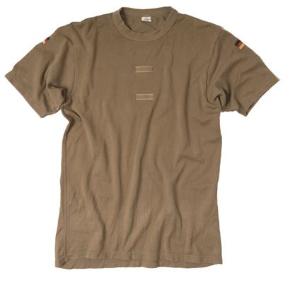 T-shirt BW TROPEN avec drapeaux MARRON Afghanistan original