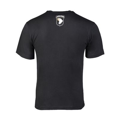 T-shirt à manches courtes avec logo 101 AIRBORNE NOIR MIL-TEC® 11052002 2