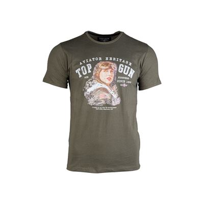 T-shirt à manches courtes AVIATOR VERT