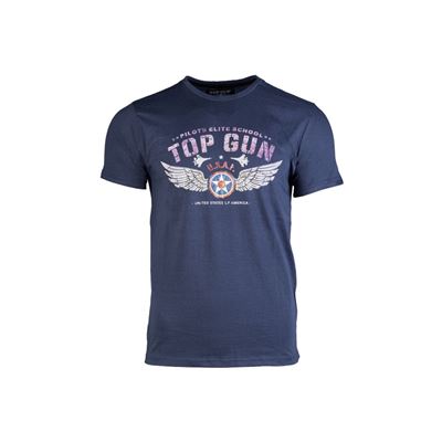 T-shirt à manches courtes PILOTS ELITE SCHOOL BLEU