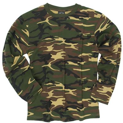 T-shirt à manches longues WOODLAND