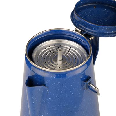 Bouilloire WESTERN émaillée avec percolateur 2 litres BLEU  110679 4