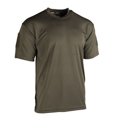 T-shirt tactique QUICK DRY à manches courtes VERT