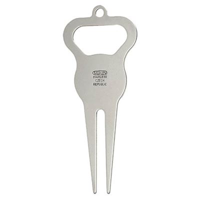 Pique-ballon golf INOX ARGENT