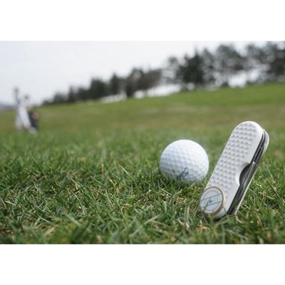Couteau de golf INOX manche PLASTIQUE BLANC MIKOV 111-NH-5 4