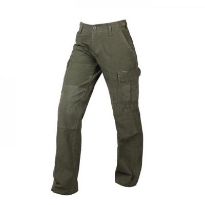 Pantalon femme US BDU rip-stop prélavé VERT MIL-TEC® 11141001 2