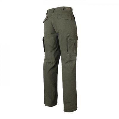 Pantalon femme US BDU rip-stop prélavé VERT MIL-TEC® 11141001 5