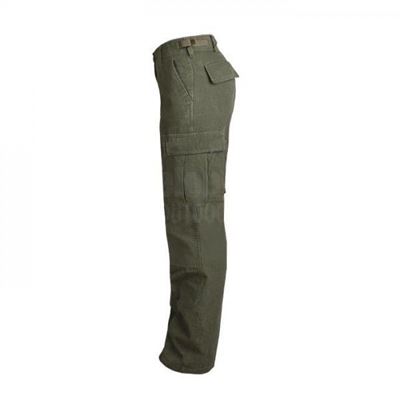 Pantalon femme US BDU rip-stop prélavé VERT MIL-TEC® 11141001 6
