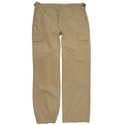 Pantalon femme US BDU rip-stop prélavé KHAKI