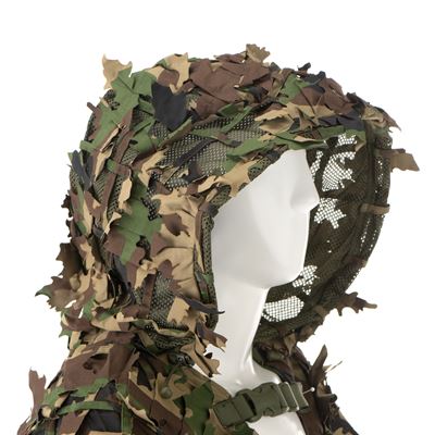 Tenue de camouflage GHILLIE BASE LEAF WOODLAND INVADERGEAR 111980-82200 3