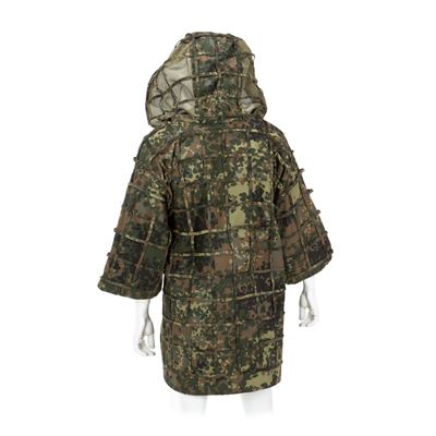 Tenue de camouflage GHILLIE BASE PLAIN FLECKTARN INVADERGEAR 111981-79800 2