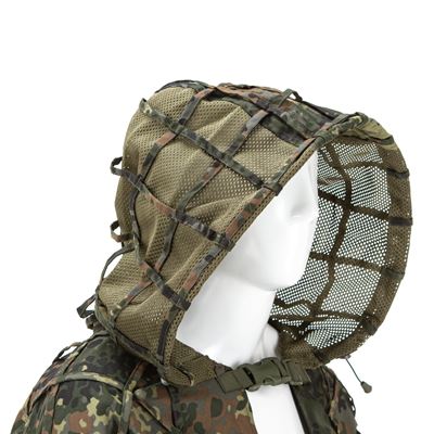 Tenue de camouflage GHILLIE BASE PLAIN FLECKTARN INVADERGEAR 111981-79800 3