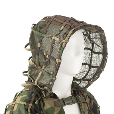 Tenue de camouflage GHILLIE BASE PLAIN WOODLAND INVADERGEAR 111981-82200 3