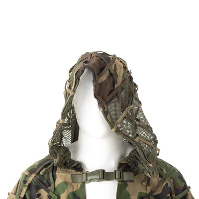 Tenue de camouflage GHILLIE BASE PLAIN WOODLAND INVADERGEAR 111981-82200 4