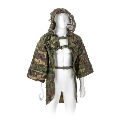Tenue de camouflage GHILLIE BASE PLAIN WOODLAND