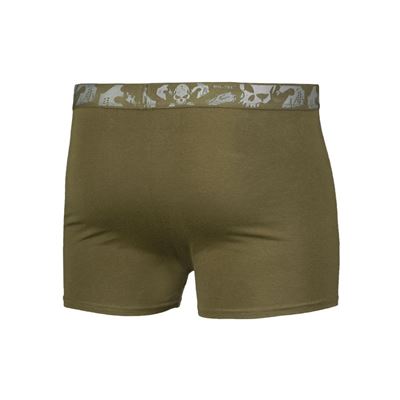 Boxers pour hommes SKULL VERT, lot de 2 pièces MIL-TEC® 11200101 2