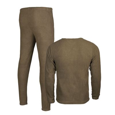 Sous-vêtements THERMOFLEECE sans col VERT MIL-TEC® 11221001 2