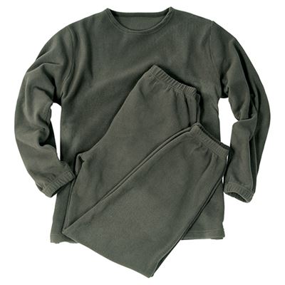 Sous-vêtements THERMOFLEECE sans col VERT