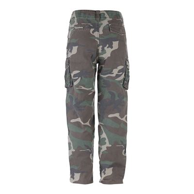 Pantalon enfant CARGO stonewashed WOODLAND 101INC 112221W 5