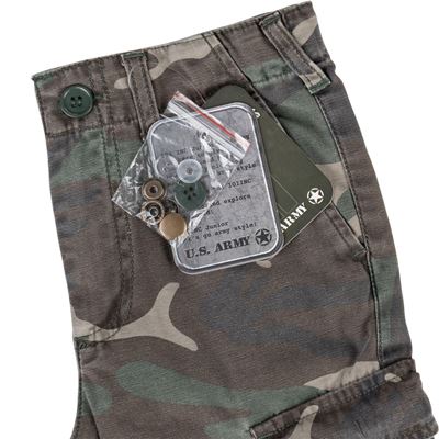 Pantalon enfant CARGO stonewashed WOODLAND 101INC 112221W 2