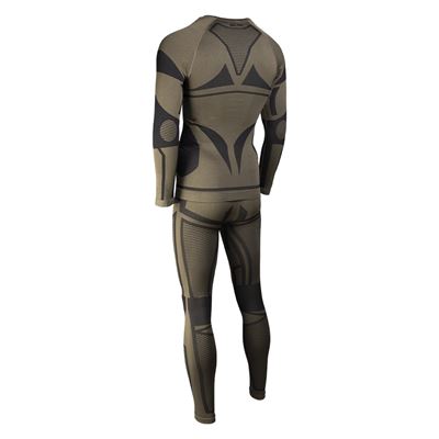 Ensemble fonctionnel PERFORMANCE : caleçon et t-shirt VERT TEESAR® 11225001 2