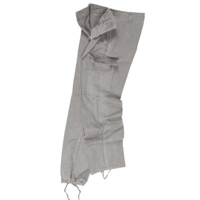 Pantalon BW type moleskine prélavé GRIS