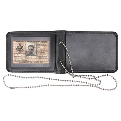 Étui à documents en cuir à porter autour du cou NOIR ROTHCO 1138 3