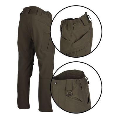 Pantalon ASSAULT softshell RANGER GREEN MIL-TEC® 11380012 2