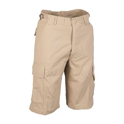 Short US type BDU rip-stop prélavé KHAKI