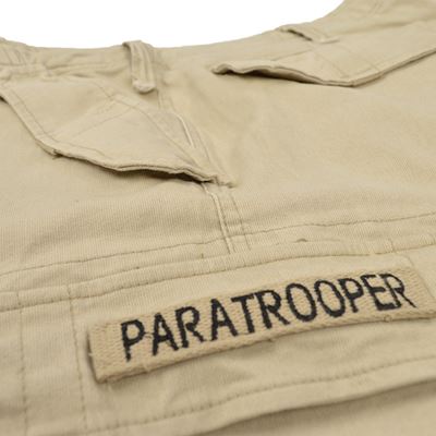 Short PARATROOPER prélavé KHAKI MIL-TEC® 11403004 3