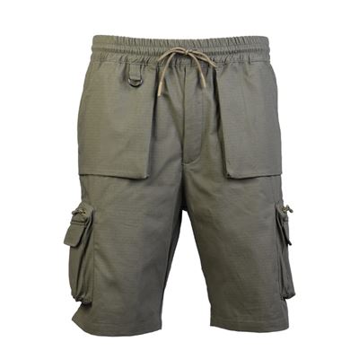 Short URBAN EXPLORER en coton rip-stop VERT